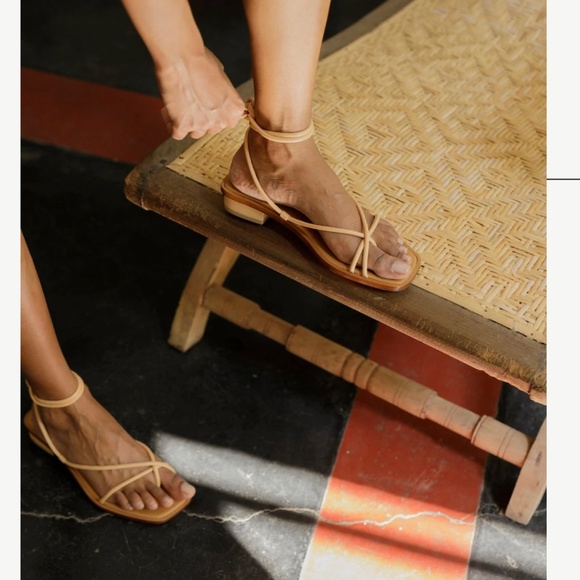 LOQ | Shoes | New Loq Ara Sandals In Dune | Poshmark